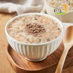 건강한 한끼 한우소고기죽 500g 대용량