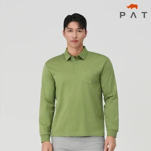 [PAT 남성] 코튼실켓 카라 긴팔 티셔츠_1JA5101