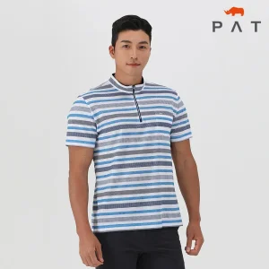 [PAT 남성] 스트라이프 프린트 티셔츠_1G35434