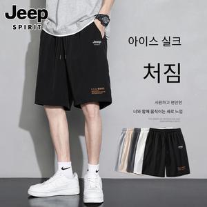 JEEP SPIRIT 남자 여름 반바지/버뮤다/5부/밴딩/빅사이즈/카고/쿨/텐셀