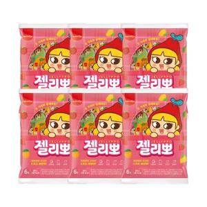 삼립 온 가족이 즐기는 4가지맛 젤리뽀 6입 6봉(총36입)