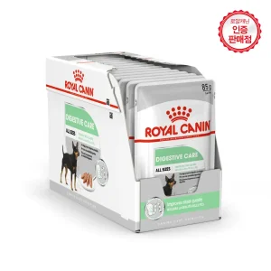 로얄캐닌 강아지사료 독 다이제스티브 파우치 85g 12개(1BOX)