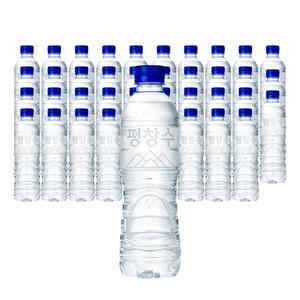 강원평창수 무라벨, 500ml, 40개