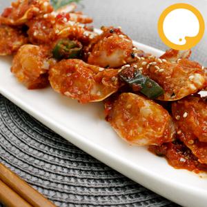 냉동 절단꽃게 손질 숫꽃게 S , 5.4kg(450gX12팩) 업소용