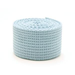 웨이빙끈 30mm - 하늘색(1마 약90cm) 웨빙끈 가방끈