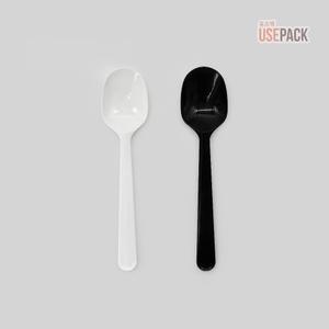 일회용 빙수스푼 흰색 개별포장 빙수수저 100개