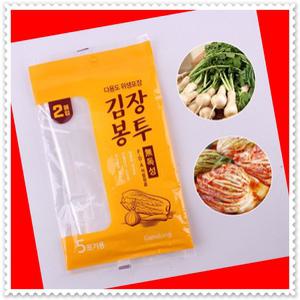 - 무료배송 -2P 다용도 위생포장 김장봉투 무독성 5포기용(소)