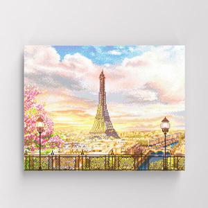 아트박스/아이러브페인팅 DIY캔버스형 보석십자수 40x50cm 에펠탑의 로망