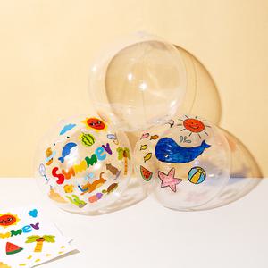 PVC 여름 투명 비치볼 만들기 재료 여름 물놀이