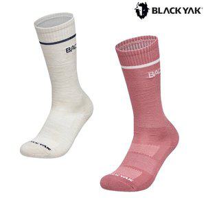 [블랙야크](대전신세계)여성 사계절 기능성 다용도 아웃도어 양말 야크울우먼삭스 2BYSCX2504