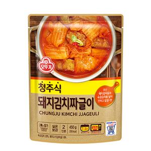 오뚜기 청주식 돼지김치짜글이 450g