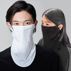 JB01 메쉬 쿨원단 자외선차단 마스크 귀걸이형 마스크 등산 골프 얼굴 햇빛가리개 남녀공용