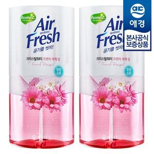 에어후레쉬 크리스탈 워터 방향제 400ml x2개