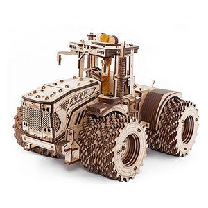 DIY 나무 조립 키트 입체 퍼즐 Kirovets K-7M