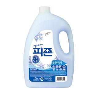 피죤 섬유유연제 블루비앙카 3.1L, 4개