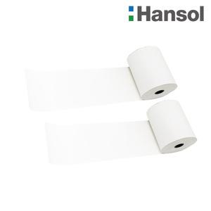 한솔 포스용지 57X40 40롤(무지) 감열지 영수증종이 PDA 휴대용단말기 신용카드단말기용 BPAFREE/P