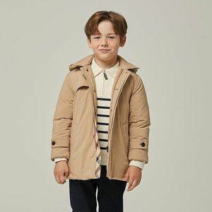 [보리보리/닥스 리틀]닥스키즈 후드 패딩 트렌치 코트 (DUF13JP14M_BG)