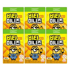 풀무원 비타미니즈 망고 140ml (6입) 비타민 음료