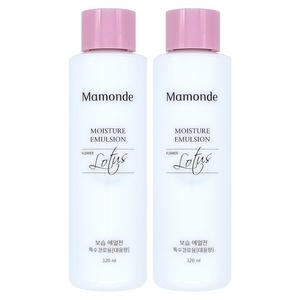 마몽드 모이스처 에멀젼 320ml x 2개 대용량 끈적이지 않는 보습 로션