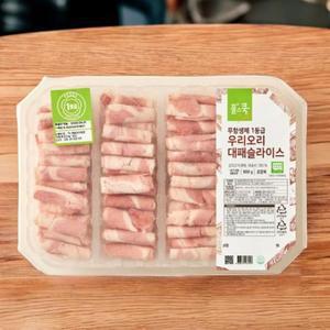 풀무원 풀스쿡 무항생제1등급 오리 대패슬라이스 600g 우리가족 밥반찬 캠핑