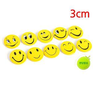 센스있는 스마일뺏지 40P 3cm (랜덤) 옷 가방 포