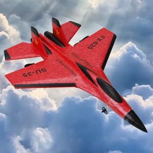 SU-35 MIG350 RC 비행기 리모컨 글라이더 전투기 취미, 2.4G 드론, 폼 항공기 장난감, 남아용 어린이 선물