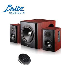 브리츠 BR-4390BT 2.1채널 Hi-Fi 블루투스 스피커 150W Optical 광출력단자 무선리모컨