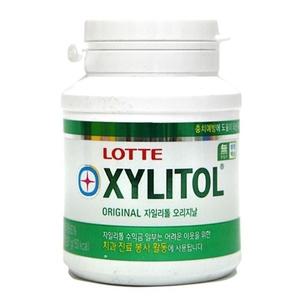 롯데 자일리톨애플오리지날/용기 x 24개 행사상품