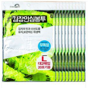 [기타]싱싱김장안심봉투-대2매입 LMGVCBDN 20포기용 10매 클래시굿