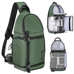 K&F 컨셉 카메라 슬링백 크로스바디백 카메라 어깨 백팩 DSLR /SLR /거울 없는 사진 가방 캐논과 호환 /니콘 /소니 /후지 /고프로 /DJI