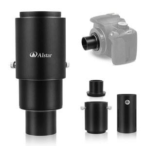 Alstar 1.25인치 확장형 카메라 어댑터 - 굴절기 또는 반사경 망원경을 사용한 프라임 포커스 또는 접안렌즈 투영 천체 사진 촬영용 - 표준 1.25인치 천문학 필터용 나사산