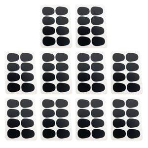 80Pcs 색소폰 마우스피스 패드 클라리넷 쿠션 강력 접착 초보 뮤지션용