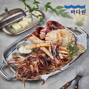 촉촉한 원양산 반건조오징어 5미  550g 내외) 특대