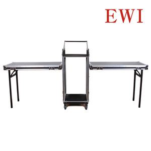 EWI BC-20U-DJ 상부 믹서 장착형 이동식 랙케이스 20U DJ테이블 / 바퀴 O / BC20UDJ 전후면도어