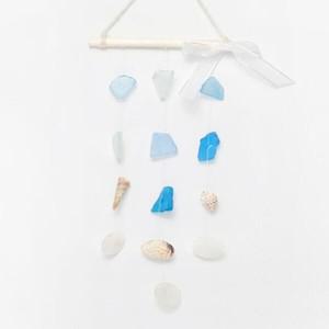 에듀팜몰 바다 유리 자개 모빌 만들기 DIY 키트 업사이클링