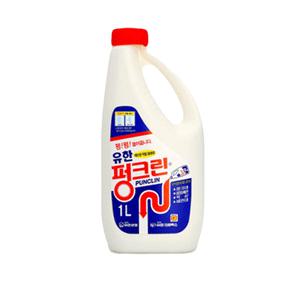 유한 펑크린 변기 세면대 뚫는약 뚫어뻥 액체 강력한 배수구 클리너