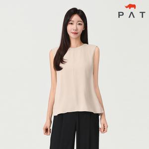 [PAT 여성] 라운드넥 민소매 블라우스_1J42509
