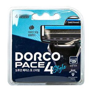 도루코 페이스 포 4 스타일 면도날 4개입