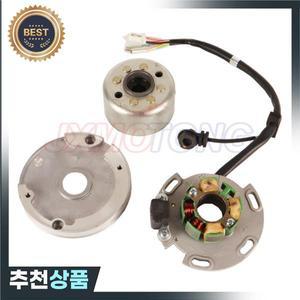 마그네틱 고정자 로터 오일 씰 팬 키트 Lifan LF 110cc 엔진용 파워 부품