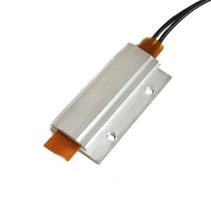 PTC 히터 요소 일정한 온도 조절기 전기 가열 센서 인큐베이터 알루미늄 쉘 12V 24V 48V 110V 220V 60x28x7