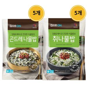 청정원 집으로온 ON 취나물밥 + 곤드레 나물밥