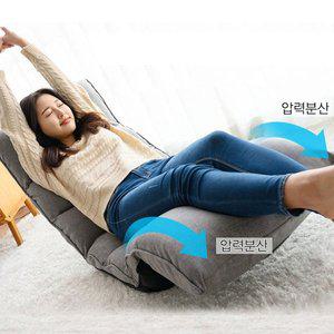 [풍원테크]풍원 제로체어 (무중력 체어) 리클라이너 1인의자 허리의자 쿠션의자 접이식좌식의자 보조의자
