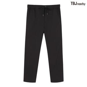 린넨혼방 테이퍼드핏 오비밴딩 팬츠  T212PT271P)
