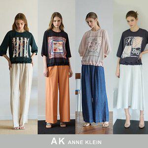 AK앤클라인 25SS 우븐믹스 티블라우스 4종