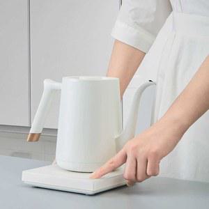 TIMEMORE 온도조절 핸드드립 화이트 800ml 1500W 상품 전기 주전자 단일