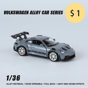 핫휠 자동차 토미카 미니카 장난감1:36 포르쉐 911 GT3 RS 금속 스포츠 차량 Supercar Fast Furious 원피스