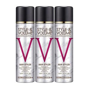 더마클라센 스타일앤 볼륨짱짱 흑채 스프레이 자연갈색 120ml x3개