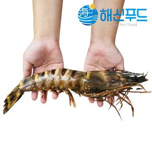 킹 블랙타이거 새우 냉동 왕새우 1미 [140g~170g]