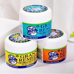 Gran's Remedy 남녀공용 천연 신발 탈취제 및 발 냄새 제거제 파우더, 아동용 땀 수분 흡수, 속효성