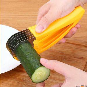 야채 조각칼 바나나 소시지 과일 다기능 커터 슬라이서 절단기 스팸 자르기 커팅기